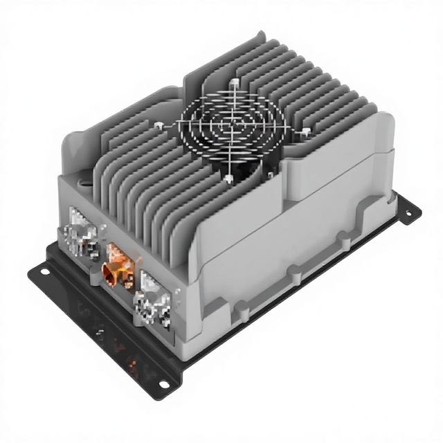 High-Power Bidirectional Wide Input 24-360V 3.3kW Onboard Charger with CAN-Bus Smart Charging Module  Customizable OEM EV Parts
