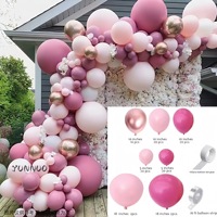 Kit de ballons en latex colorés pour la décoration de fêtes, mariages, remises de diplômes, événements festifs, cérémonies d'ouverture