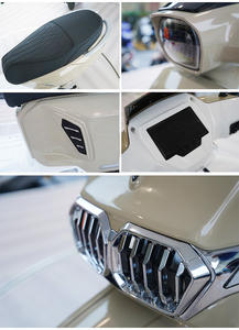 Moto électrique personnalisée pour adultes avec pédales, CKD SKD 12 pouces, 1100/1300W, vitesse maximale de 65 km/h, prix d'usine - Product Image 4