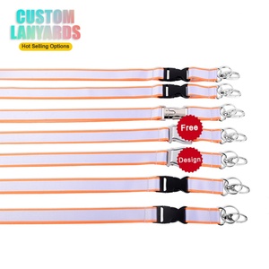 Id Card Badge Mobile Phone Neck <b>Lanyard</b> Nylon Strap Keychain Satin <b>Polyester</b> Custom Breakaway Airline Aviation Airbus <b>Lanyards</b> - Product Image 2