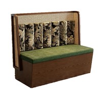 Chaises de salle à manger multifonctionnelles en bois massif de style rétro et canapés banquette pour restaurants, bars et cafés - Ensemble de mobilier