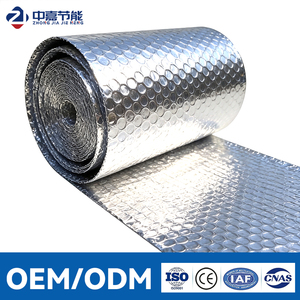 Film isolant en aluminium réfléchissant, barrière thermique pour toiture, mur et isolation thermique des bâtiments - Product Image 1