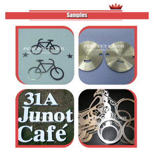 Hoàn hảo laser-công nghiệp kích thước nhỏ 6060 6040 4040 sợi Laser kim loại không gỉ CNC kim loại cắt laser Máy cắt - Product Image 3