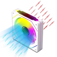 Ventilateur de refroidissement pour PC de jeu Wanmisle de haute qualité, 120 mm, RGB ARGB, en aluminium, avec roulement à bille fluide, Prism 12V DC