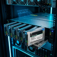 Siap Kirim Model Asli Terlaris PM9D3a U.2 5.0 1.92T MZWL61T9HFLT-00AW7 SSD untuk Server