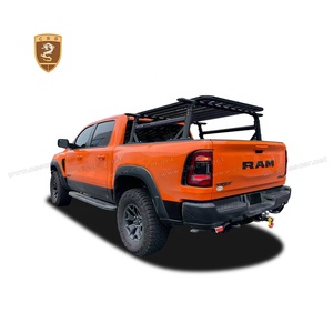 Trx Chuyển Đổi Kit Xe Cơ Thể Kit Cho Dodge <span class=keywords><strong>Ram</strong></span> 1500 2019 2023 Phía Trước Bumper Fender Bên Váy Đèn Pha Bodykit - Product Image 3