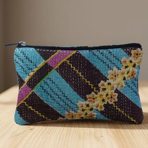 กระเป๋าสตางค์วินเทจ Kantha ผู้หญิงขายส่ง - Product Image 4