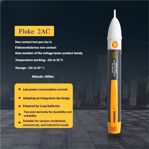 Бесконтактный тестер напряжения переменного тока <span class=keywords><strong>FLUKE</strong></span> 2AC и тестер-ручка переменного тока — 90–1000 В с подсветкой дисплея - Product Image 2