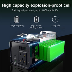 Générateur solaire d'extérieur <span class=keywords><strong>pour</strong></span> la maison <span class=keywords><strong>Batterie</strong></span> au lithium <span class=keywords><strong>pour</strong></span> le <span class=keywords><strong>camping</strong></span> 170W 20Ah <span class=keywords><strong>Batterie</strong></span> d'extérieur <span class=keywords><strong>pour</strong></span> centrale électrique Armoire d'extérieur - Product Image 2