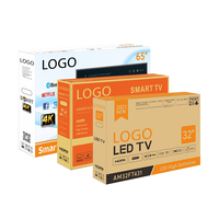 TV Pintar 8K Led 85 Inci, Televisi Android Qled Layar Datar Penuh 4K