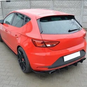 Becquet arrière StarNav pour Seat Cupra 2012-2016, diffuseur, lame de protection arrière, kit carrosserie, tuning extérieur - Product Image 3