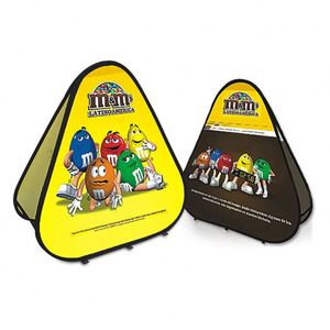 Pancarta Deportiva Plegable de Doble Cara Rectangular Vertical Personalizada QM para Exteriores - Product Image 1