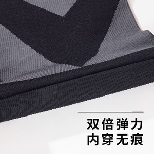 Rodilleras de Grafeno Tejidas Negras y Grises: Soporte de Compresión Cálido para Ciclismo, Fútbol y Protección Articular - Protectores de Pierna para Adultos - Product Image 5