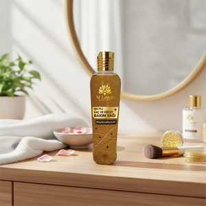 Huile Corporelle Scintillante NF Lauren Effet Pailleté Cheveux et Corps 200ml – Huile Sèche Hydratante Effet Bronze Doré – Huile Soin de la Peau Marque Privée - Product Image 3