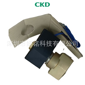 โซลินอยด์วาล์ว CKD รุ่น AD11 8A 03A แบบ 2 ทาง ควบคุมการไหลของของเหลว AC220 DC24 เชื่อมต่อโดยตรง - Product Image 2