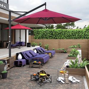 Ensemble de meubles de jardin pour le patio de la piscine <span class=keywords><strong>Parasol</strong></span> d'extérieur avec lumière/<span class=keywords><strong>parasol</strong></span> de plage/<span class=keywords><strong>parasol</strong></span>/<span class=keywords><strong>parasol</strong></span> de jardin - Product Image 1