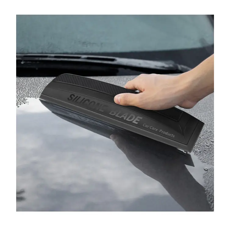 רכב סיליקון רך מים מגב להב לשטוף זכוכית חלון זכוכית נקי מקלחת חלונות מגב כלי מגב
