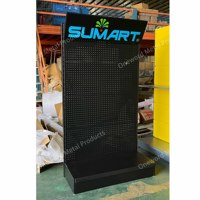 Support d'affichage pour panneau perforé, magasin de détail, outils électriques, crochets métalliques suspendus, présentoirs à outils