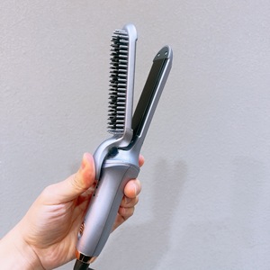เครื่องหนีบผมเซรามิก 2-in-1 พร้อมฟังก์ชั่นดัดผม ป้องกันความร้อนลวก สำหรับใช้ในบ้าน พกพาสะดวก อุปกรณ์จัดแต่งทรงผมอเนกประสงค์ - Product Image 4