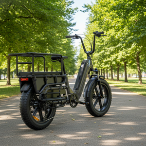 Cadre de Fatbike de Qualité Export 20 Pouces Vitesse Maximale 25 km/h Vélo Électrique Adhérence par Temps Pluvieux - Product Image 1