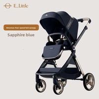 Poussette bébé YiletuEMU Max en alliage d'aluminium, légère, pliable, haute position, pour nouveau-né et nourrisson, capacité de charge 15 kg