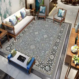 Soft Indoor Modern Area Rugs Carpets Non Slip Backing Living Room Carpet