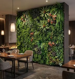 Panneau mural en herbe artificielle verte KH, design sur mesure, pour décoration intérieure et extérieure - Product Image 2