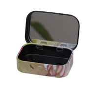 Boîte en métal personnalisée pour charcuterie, avec charnière métallique sur mesure, emballage personnalisé pour boîtes métalliques