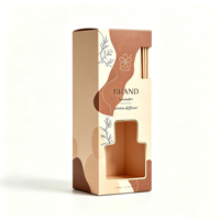 Boîtes en papier personnalisées écologiques de luxe pour flacon diffuseur de parfum 100 ml, emballage pour parfum d'intérieur