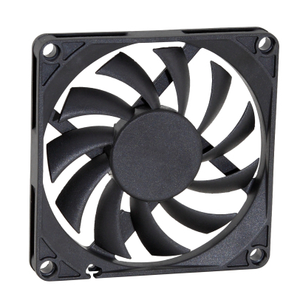 Bajo ruido 80*80*10mm 30 pulgadas 24 <span class=keywords><strong>voltios</strong></span> 5V DC inversor ventilador 80mm 12V ventilador de refrigeración silencioso - Product Image 1