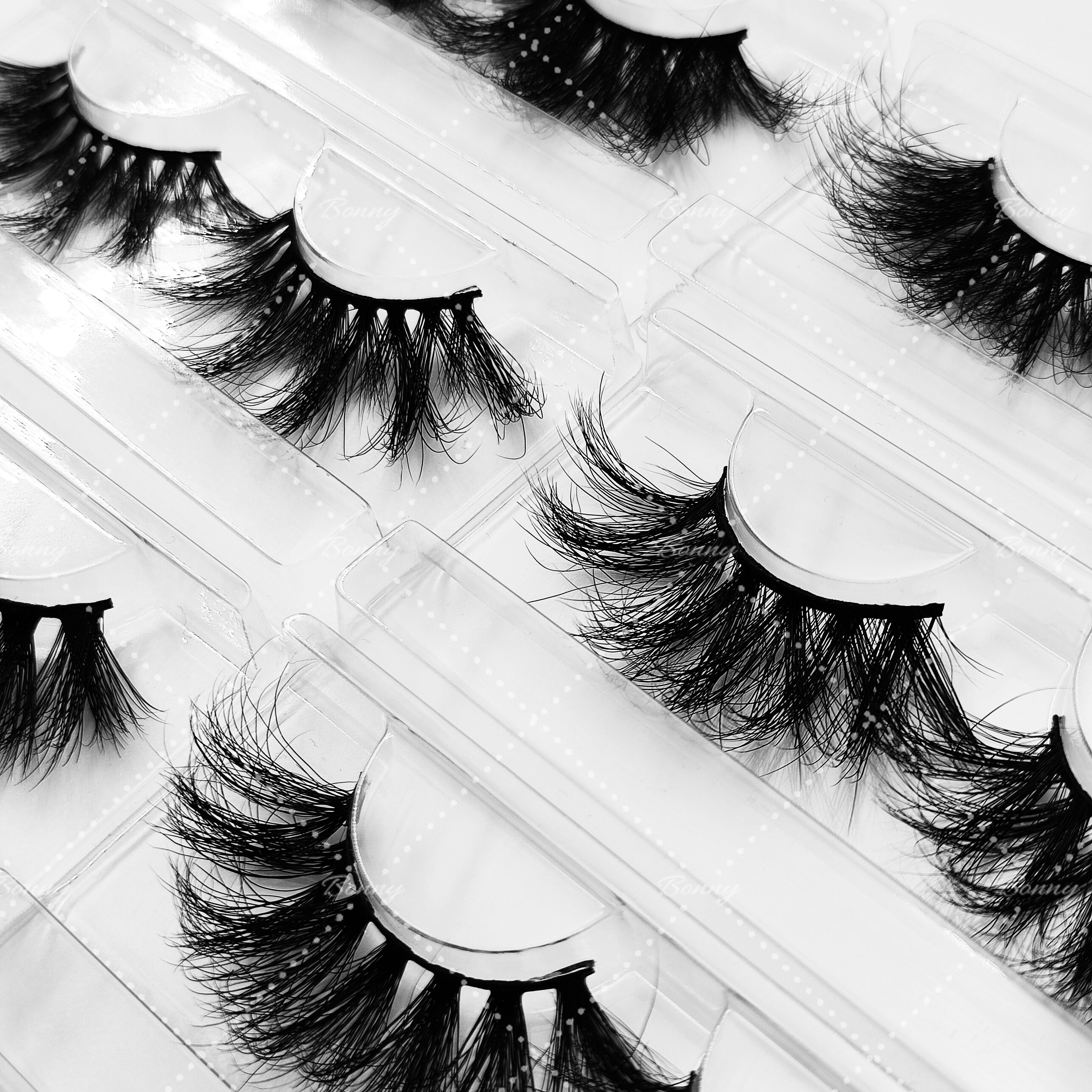 Оптовая продажа натуральных длинных накладных ресниц оптом 100% без жестокости ручная работа норковые волосы полная полоса пушистые 25 мм 3D норковые ресницы