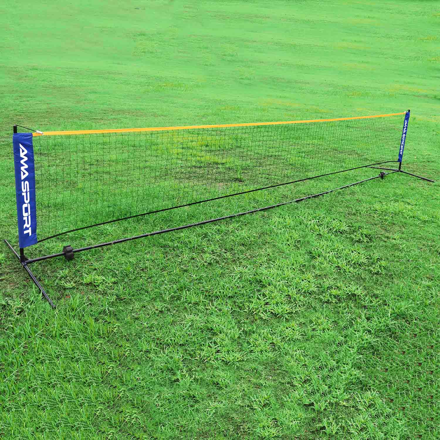 Ama спортивные регулируемый по высоте складной бадминтон функциональная сетка для игры в бадминтон, теннис, волейбол, футбол, спорт