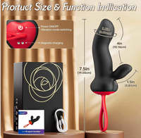Vibrador de Dedo con Control por Aplicación, Masajeador Anal de Dedo al por Mayor, Masajeador Personal Femenino, Juguete Sexual para Adultos