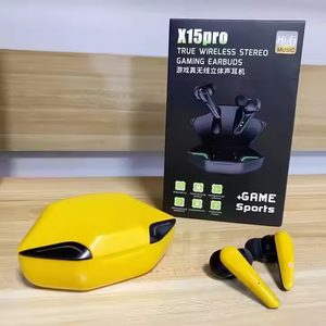 Wireless Earphone X15 Pro True Blue Tooth <b>Gaming</b> Headset G11 Low Latency Music Touch <b>Control</b> Stereo Earbuds 5.0 TWS Auricula - Product Image 2