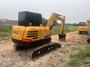 Nuovo Arrivo Escavatore Cingolato Mini Usato Sany SY60C da 6 Tonnellate, Macchinario <span class=keywords><strong>di</strong></span> <span class=keywords><strong>Seconda</strong></span> <span class=keywords><strong>Mano</strong></span> con Motore e Trasmissione - Product Image 4