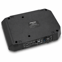 Subwoofer de voiture actif de 10 pouces à installer sous le siège, haut-parleur de basses 12V avec amplificateur intégré et télécommande