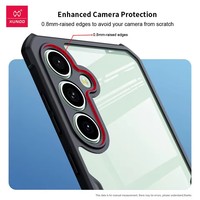 Étui PC transparent pour Samsung pour Galaxy A36 A56 A26 A16 A06 A55 5G téléphones Anti-chute pour étui de téléphone portable"