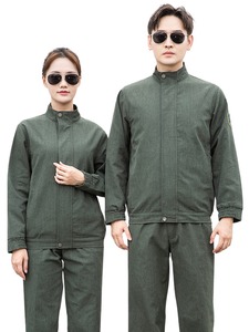Traje de Trabajo Resistente al Fuego de Aramida con Impresión Personalizada, Uniforme de Seguridad Antiescaldaduras Resistente al Calor y al Hierro Fundido para Metalurgia y Fundición - Product Image 1