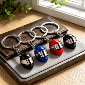 Porte-clés promotionnels : Porte-clés casque de <span class=keywords><strong>moto</strong></span>, pendentif sac à dos, porte-clés de voiture en métal, porte-clés publicitaires <span class=keywords><strong>pas</strong></span> chers - Product Image 1