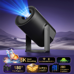 JUNUO Mini Projetor Real de 200 ANSI Lumens, o Mais Brilhante do Mundo, 8K, TURN1 Android14 - Product Image 1