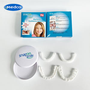 Carillas Dentales Transparentes Realistas para Dientes Superiores e Inferiores, Cubiertas Decorativas para Dientes para Adultos, Cuidado Bucal - Product Image 3