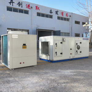 Unité de <span class=keywords><strong>climatisation</strong></span> compacte à expansion directe pour toiture avec réfrigérant R-410A, moteur AC, <span class=keywords><strong>solution</strong></span> HVAC peu encombrante - Product Image 6