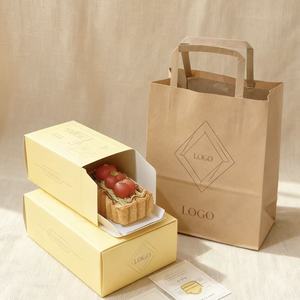 Boîte à biscuits personnalisée de luxe avec papier anti-graisse Emballage de boulangerie <span class=keywords><strong>pour</strong></span> cadeau Noël Vacances - Product Image 2