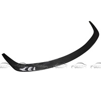 Nouveau Spoiler avant de voiture OLOTDI en fibre de carbone, finition polie haute brillance, tissage sergé 3x3, moulage sous vide noir carbone, pour pare-chocs et bas de caisse