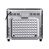 Four à friture électrique 25L 1650W avec minuterie et large plage de température 80-230°C, prise en charge de la langue néerlandaise pour usage domestique
