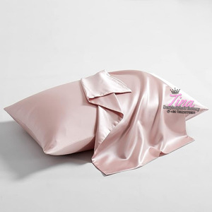 Funda de almohada de seda satinada 100% Pure MulberrySilk Funda de almohada para el cabello y la <span class=keywords><strong>piel</strong></span>, funda de almohada de seda natural en ambos lados - Product Image 4