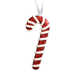 Décoration de Noël en mousse en forme de bonbon, pendentif pour sapin de Noël, bâton de marche, scène de vacances, ornement suspendu, accessoires sucettes, bonbons durs - Product Image 5
