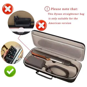 Tóc ép tóc phụ kiện cứng EVA trường hợp cho <span class=keywords><strong>Dyson</strong></span> airstrait HT01 du lịch lưu trữ túi xách tay du lịch mang hộp cho <span class=keywords><strong>Dyson</strong></span> - Product Image 3