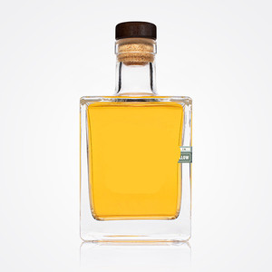 Shanghai Linlang Square Botol Kaca Mewah, 50Ml 500Ml 700Ml 750Ml untuk Mezcal atau Tequila