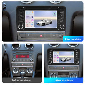 MEKEDE Pantalla de <span class=keywords><strong>Audio</strong></span> para Auto, Pantalla para Coche, Carplay, Multimedia, DVD, Navegación para Audi A3 2003-2012 - Product Image 3